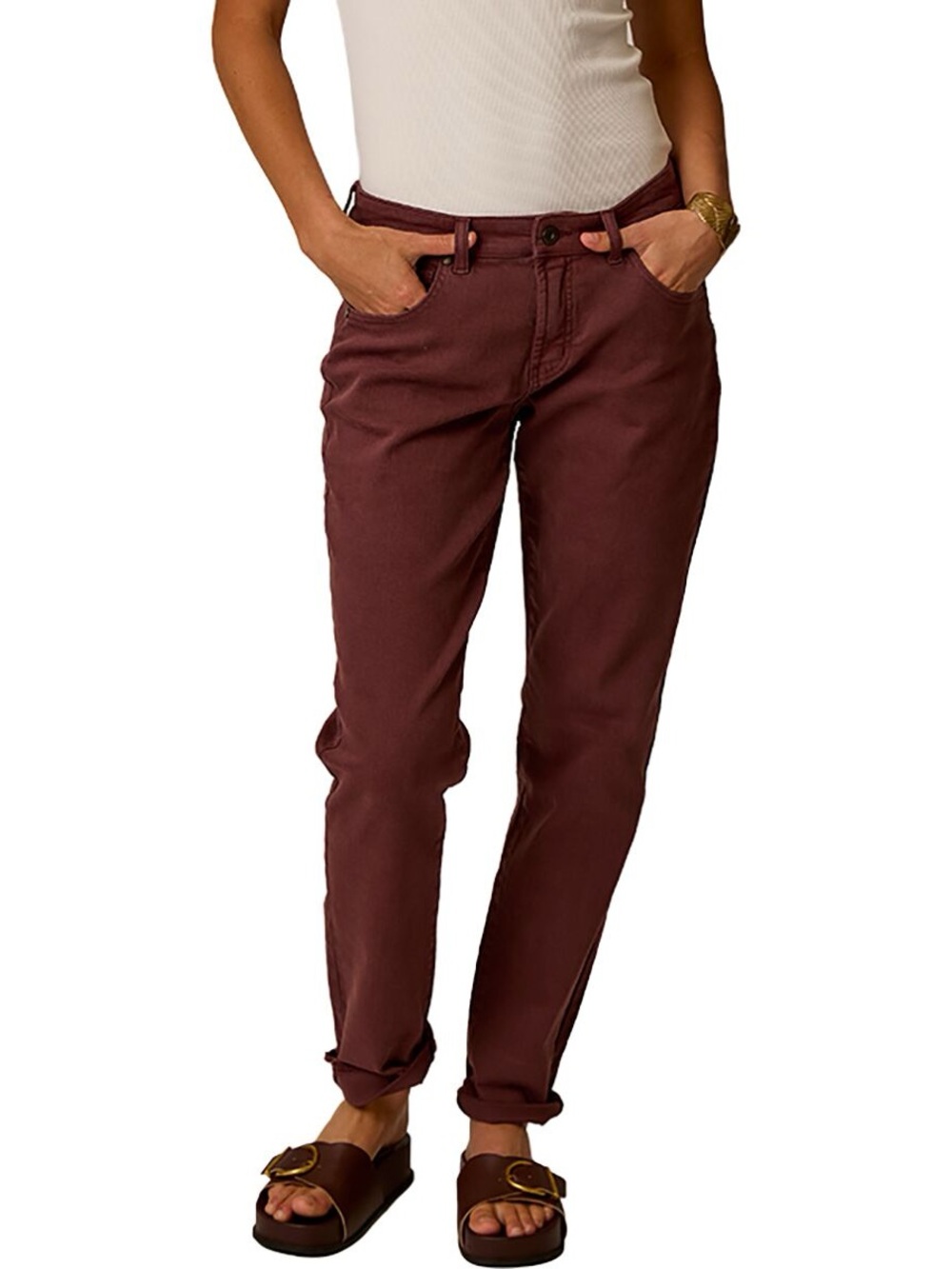 Carve Designs Carson Jeans Pants Mid Rise Relaxed Slim Boyfriend Size 10 Coco